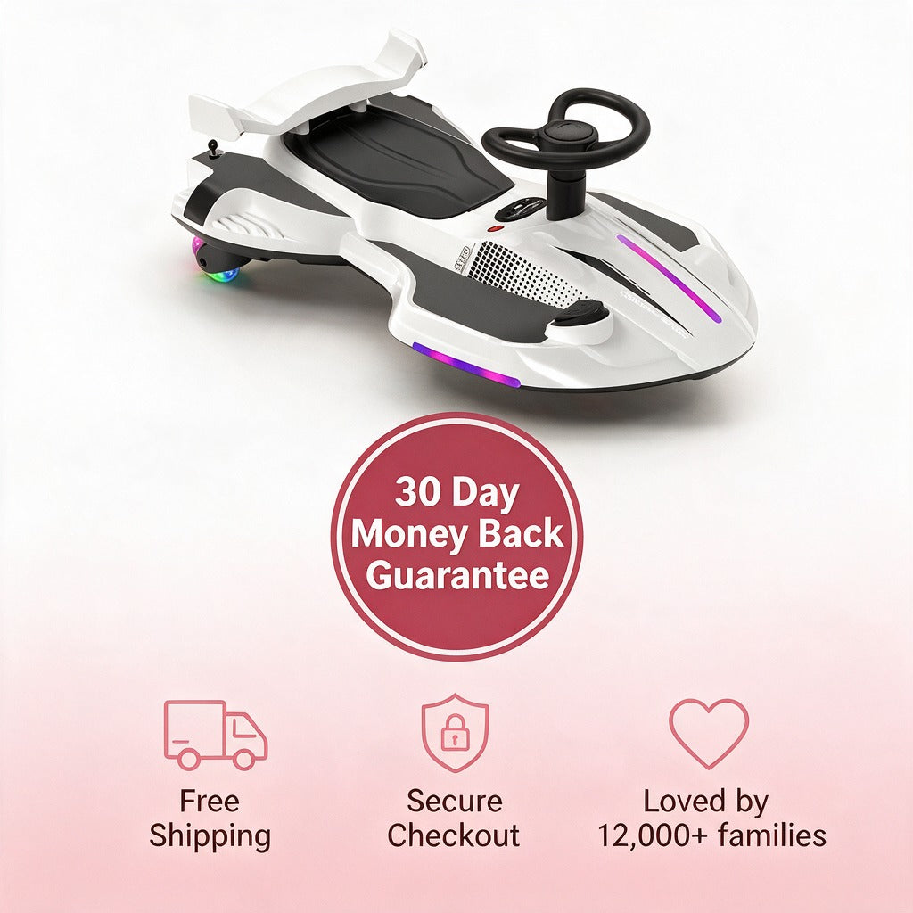 2-in-1 Electric Wiggle Car