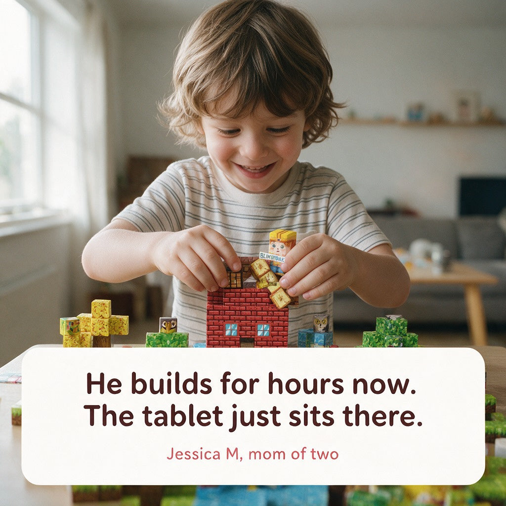 Pixel Magnetic Building Cubes