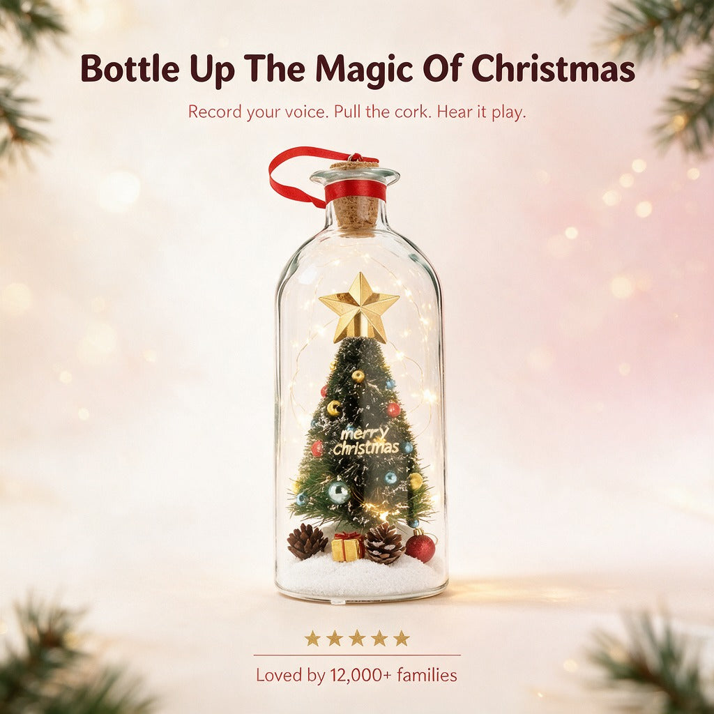 Recordable Christmas Voice Bottle