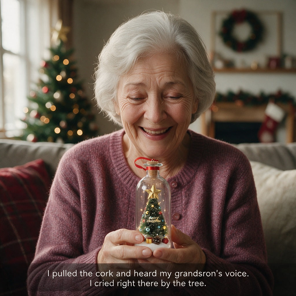Recordable Christmas Voice Bottle