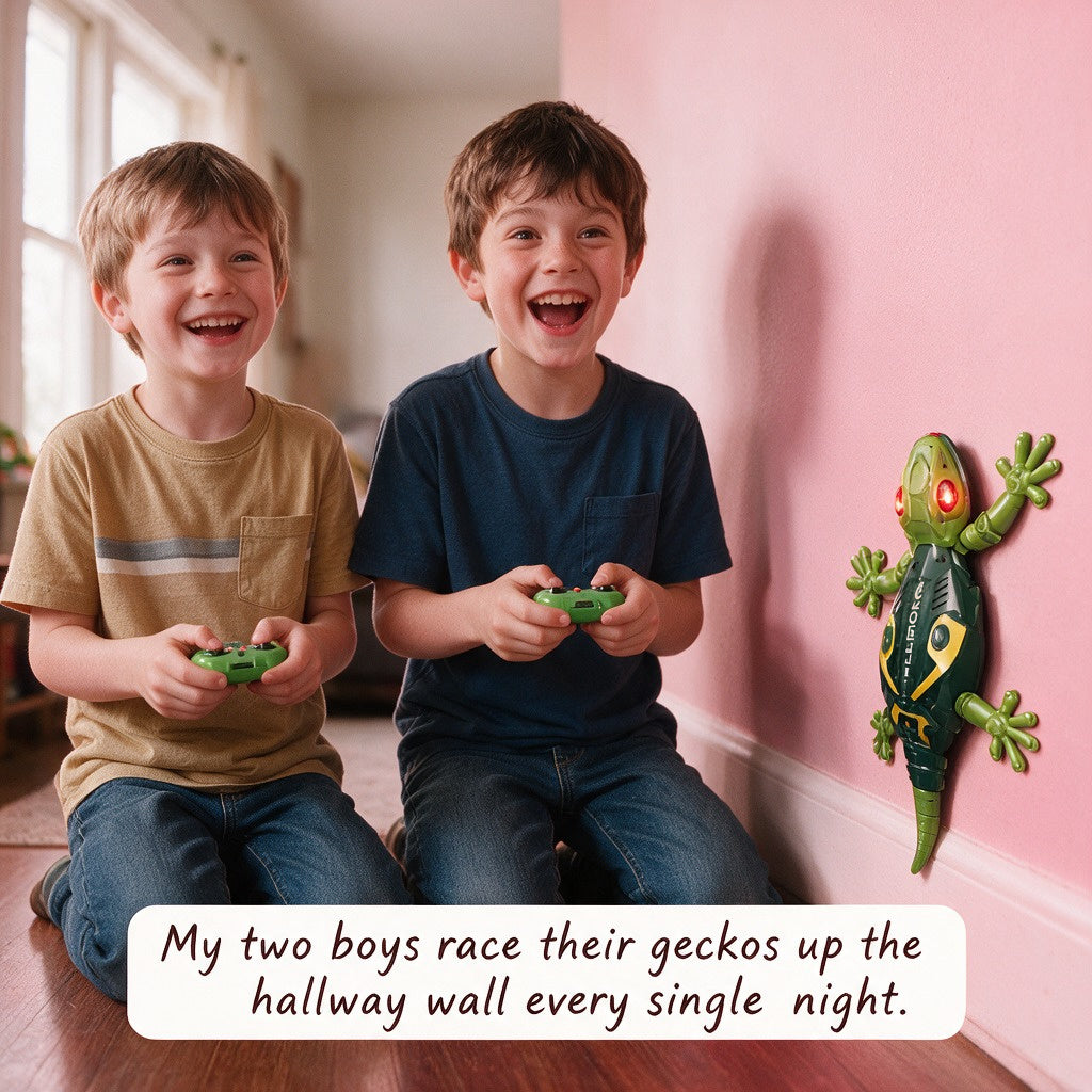 Wall-Climbing RC Gecko